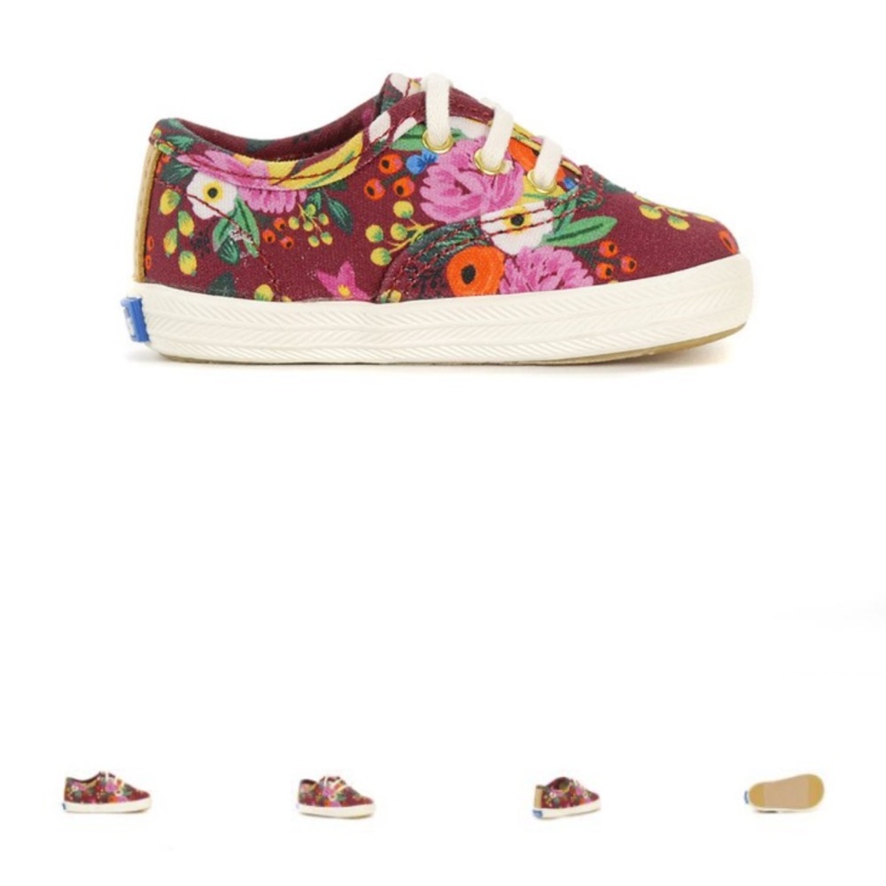 Keds X Rifle Paper Co. Champ Seasonal/Blossom Baby Shoes